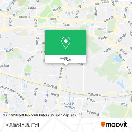 阿瓜连锁水店地图