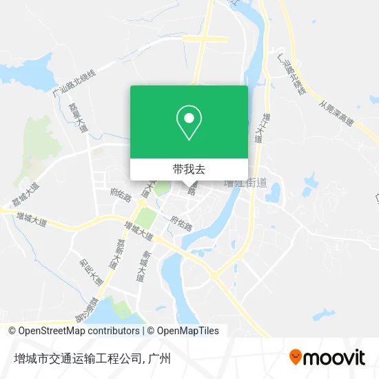 增城市交通运输工程公司地图