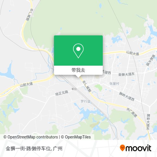 金狮一街-路侧停车位地图