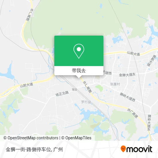 金狮一街-路侧停车位地图