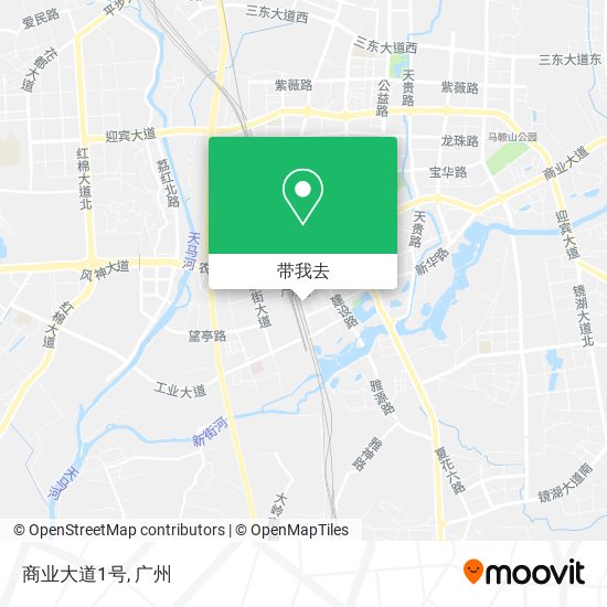 商业大道1号地图