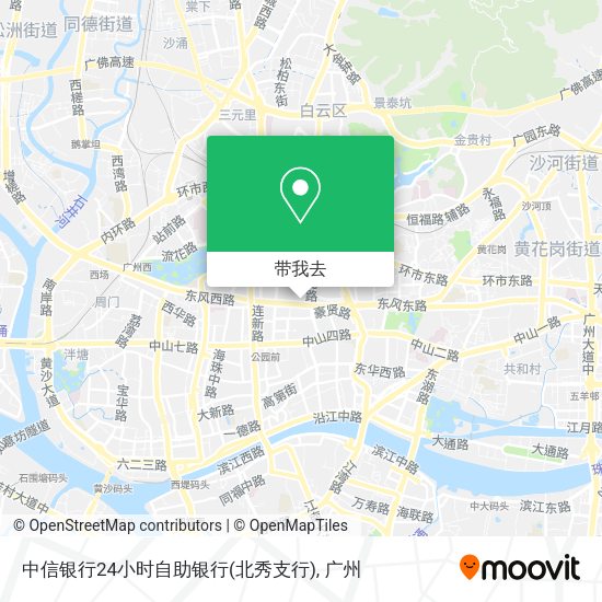 中信银行24小时自助银行(北秀支行)地图