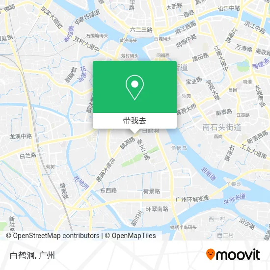白鹤洞地图