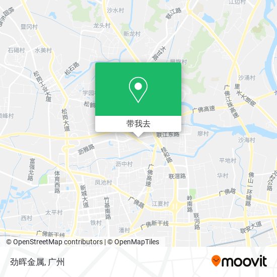 劲晖金属地图