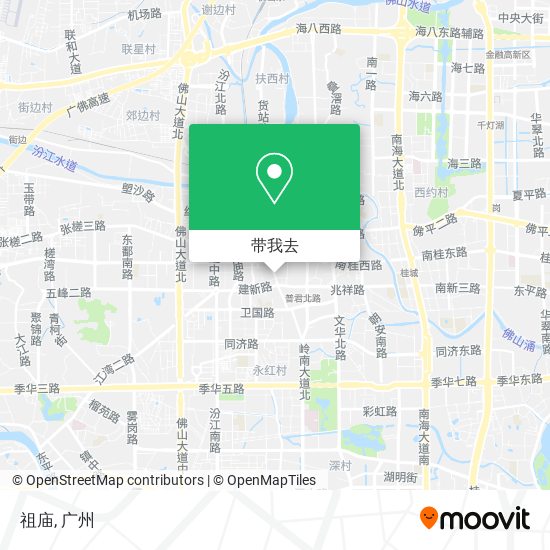 祖庙地图