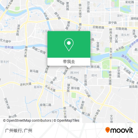 广州银行地图