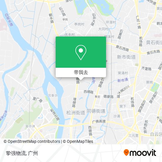 挚强物流地图