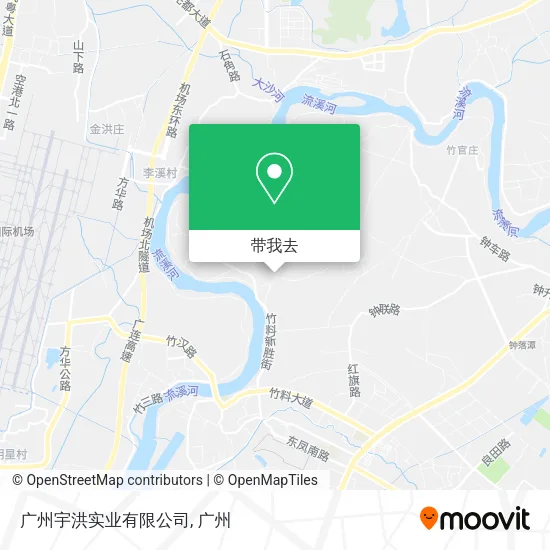 广州宇洪实业有限公司地图