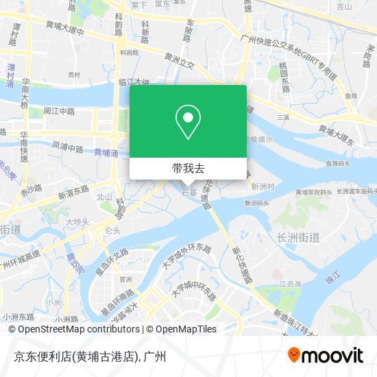 京东便利店(黄埔古港店)地图
