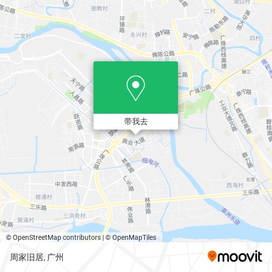 周家旧居地图