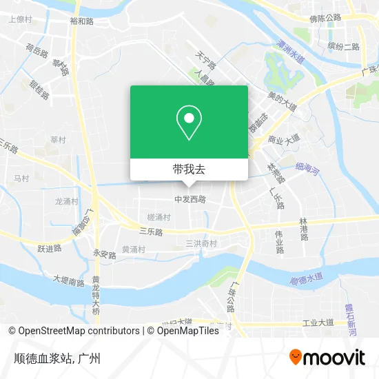 顺德血浆站地图