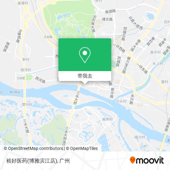 裕好医药(博雅滨江店)地图