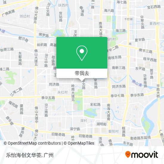 乐怡海创文华荟地图