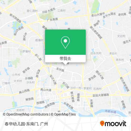 春华幼儿园-东南门地图