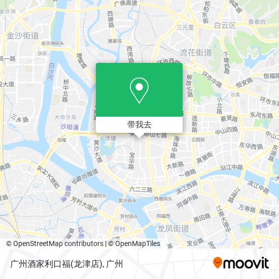 广州酒家利口福(龙津店)地图