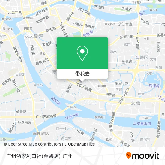 广州酒家利口福(金碧店)地图