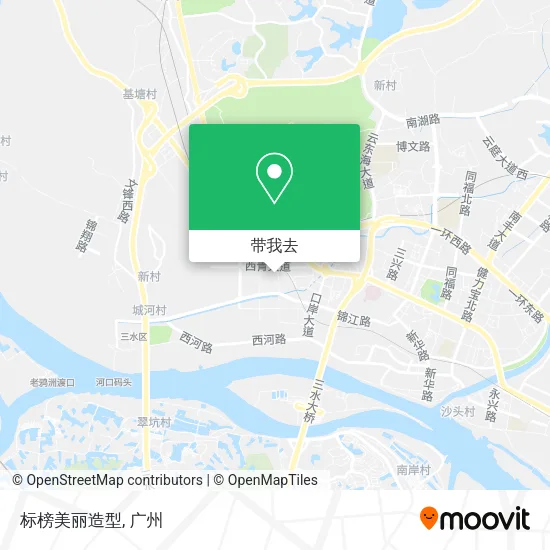 标榜美丽造型地图