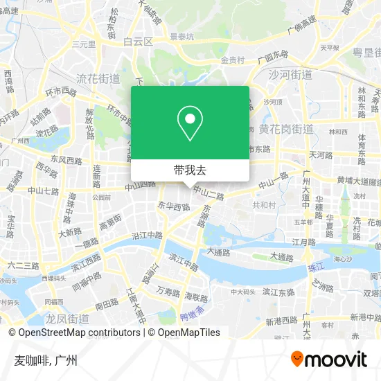 麦咖啡地图