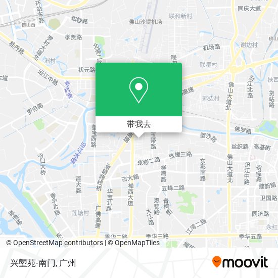 兴塱苑-南门地图