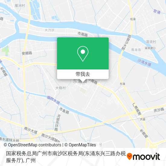 国家税务总局广州市南沙区税务局(东涌东兴三路办税服务厅)地图