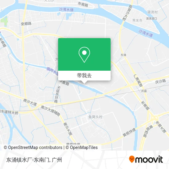 东涌镇水厂-东南门地图