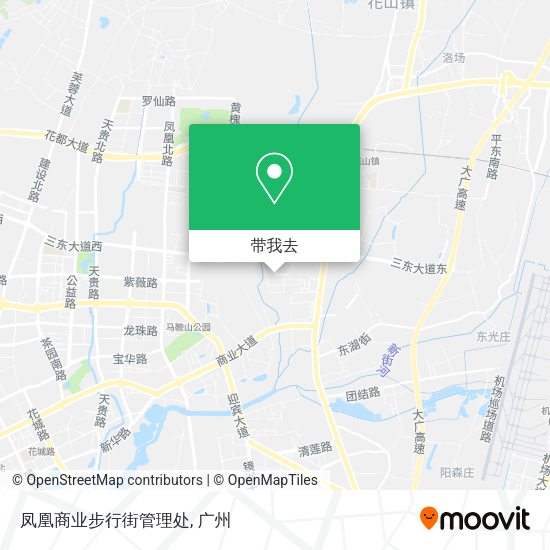 凤凰商业步行街管理处地图