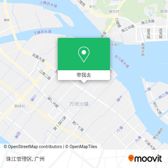 珠江管理区地图