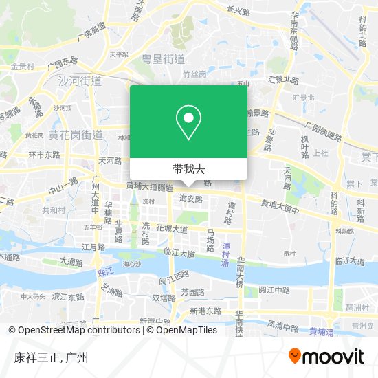 康祥三正地图