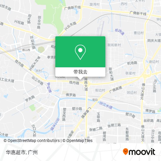 华惠超市地图
