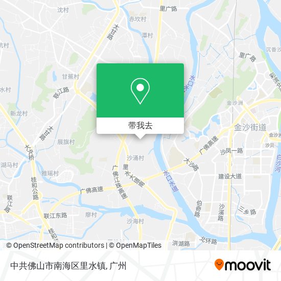 中共佛山市南海区里水镇地图