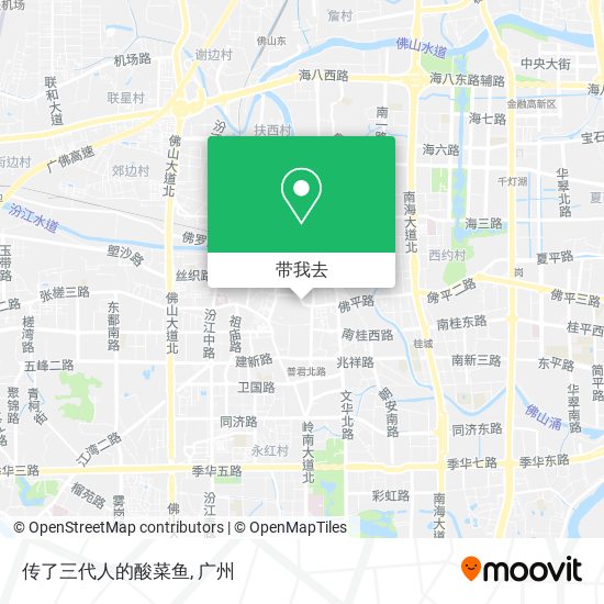 传了三代人的酸菜鱼地图
