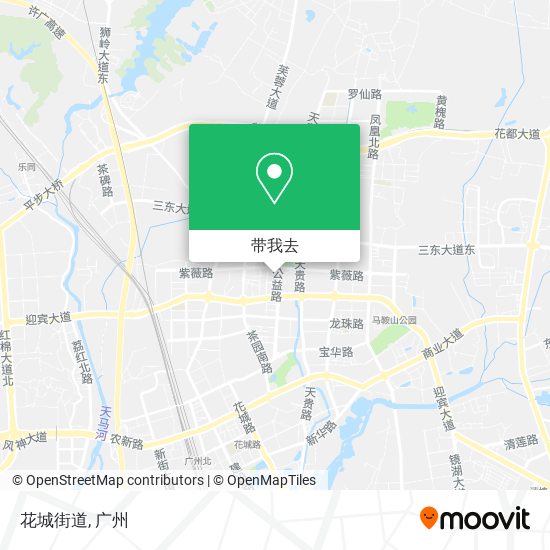 花城街道地图