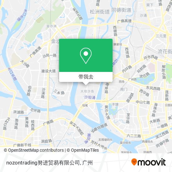 nozontrading努进贸易有限公司地图