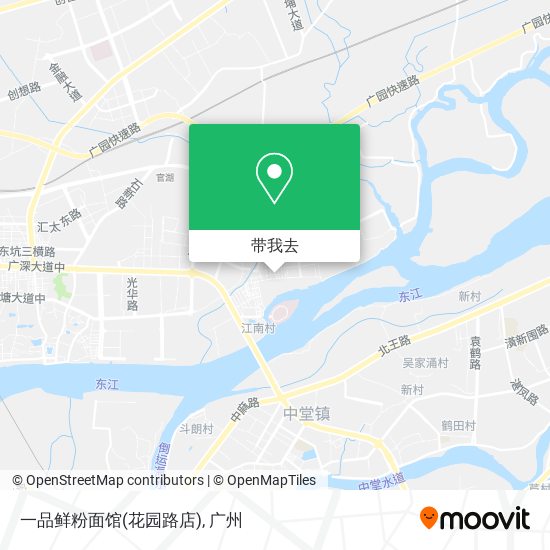 一品鲜粉面馆(花园路店)地图