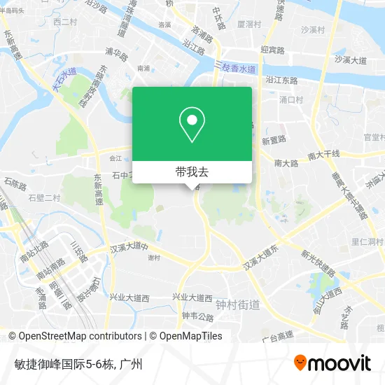 敏捷御峰国际5-6栋地图