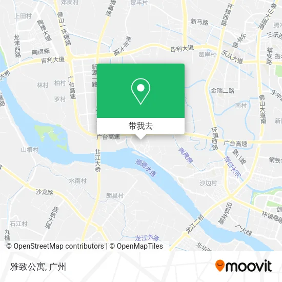 雅致公寓地图