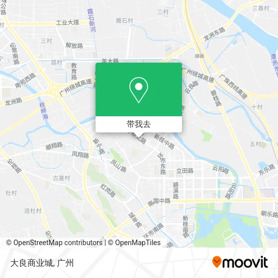 大良商业城地图