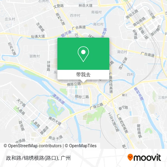 政和路/锦绣横路(路口)地图