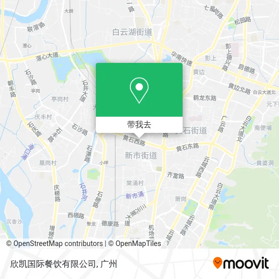 欣凯国际餐饮有限公司地图
