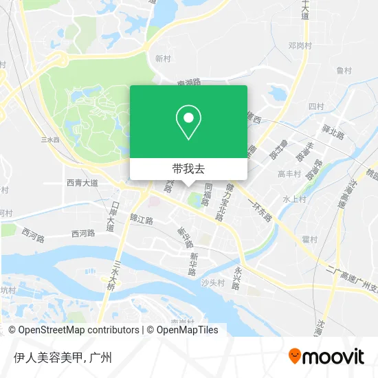 伊人美容美甲地图