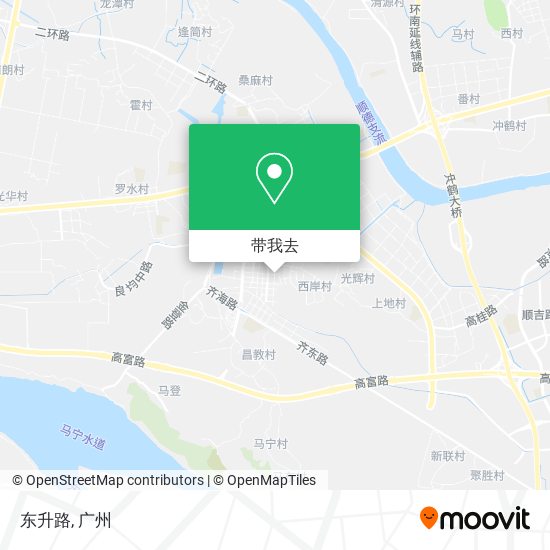 东升路地图
