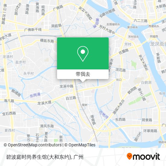 碧波庭时尚养生馆(大和东约)地图