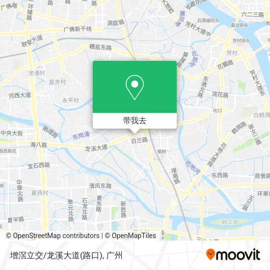 增滘立交/龙溪大道(路口)地图