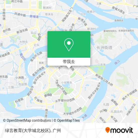 绿言教育(大学城北校区)地图