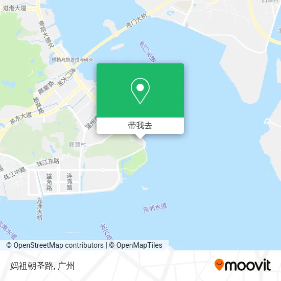 妈祖朝圣路地图