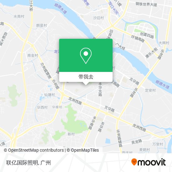 联亿国际照明地图
