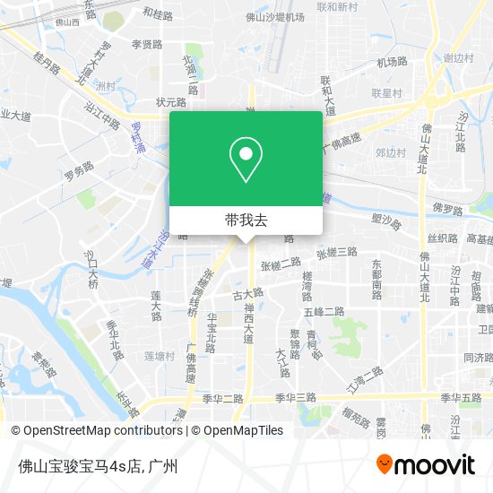 佛山宝骏宝马4s店地图