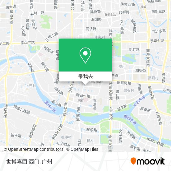 世博嘉园-西门地图