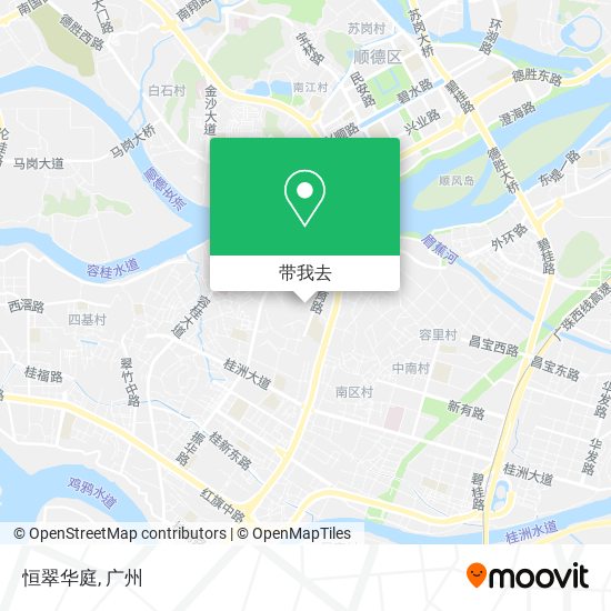恒翠华庭地图