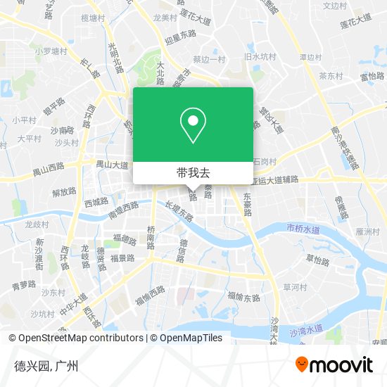 德兴园地图